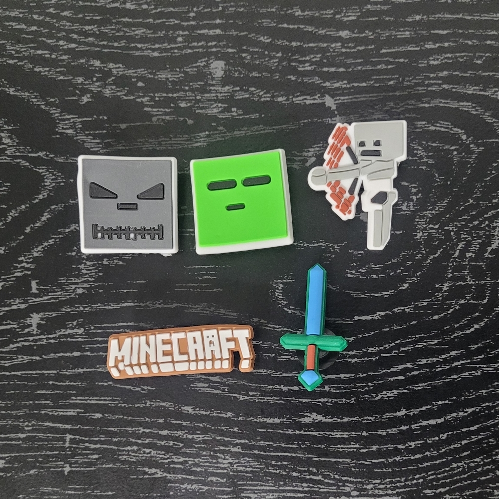 Minecraft Jibbitz Charms For Crocs